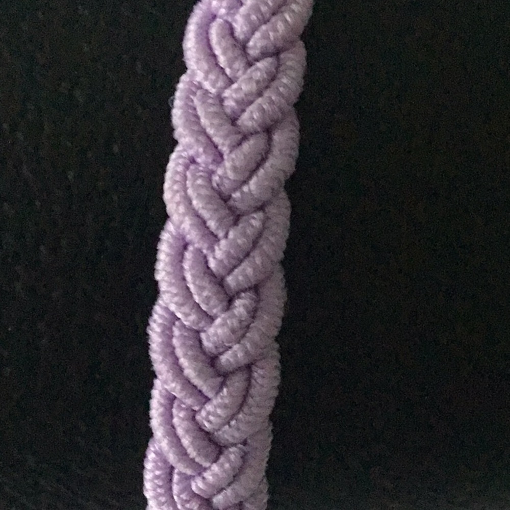 Purple headband!